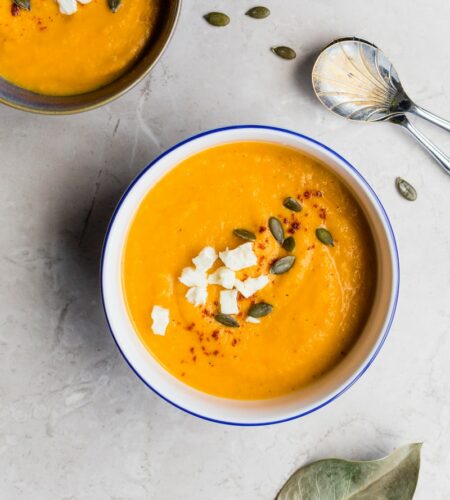 A Squash Soup that Warms You to the Toes